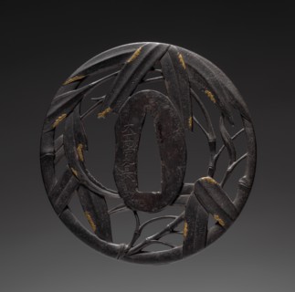 Sword Guard, early 19th century. Japan, Edo Period (1615-1868). Iron