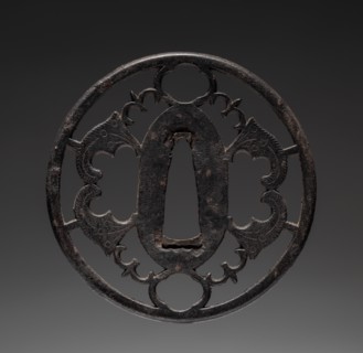 Sword Guard, 1615-1868. Japan, Edo period (1615-1868). Iron; diameter: 6.7 cm (2 5/8 in.).