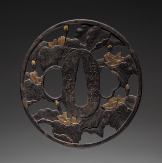 Sword Guard, mid 19th century. Japan, Choshu School, Edo period (1615-1868). Iron; diameter: 7.4 cm