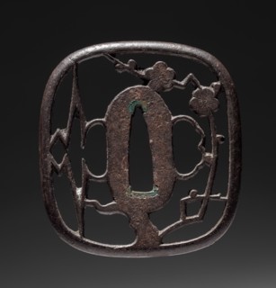 Sword Guard, 1615-1868. Japan, Akasaka school, Edo period (1615-1868). diameter: 7 cm (2 3/4 in.).