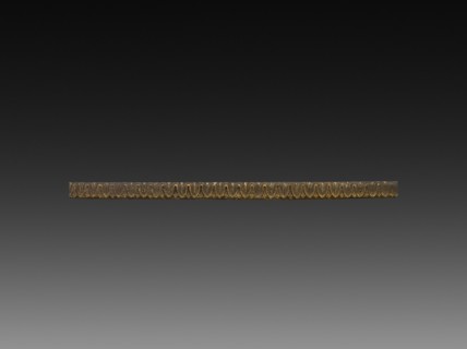 Ornamental Detail, late 1700s. France, late 18th century. Gilt bronze; overall: 1 cm (3/8 in.).