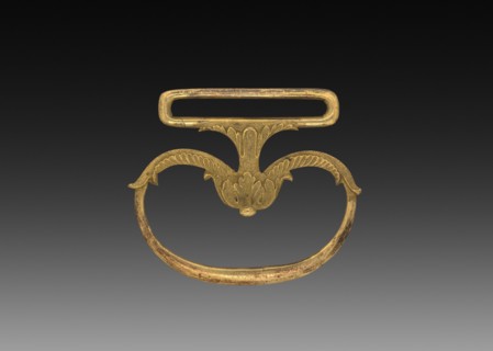 Bell Pull, late 1700s. France, late 18th century, style of Louis XVI. Gilt bronze; overall: 7 x 8.3