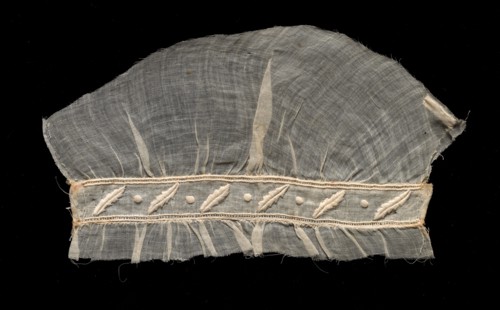 Embroidered Fragment, 1833-1868. Spain, Period of Isabella II (1833-1868), 19th Century.