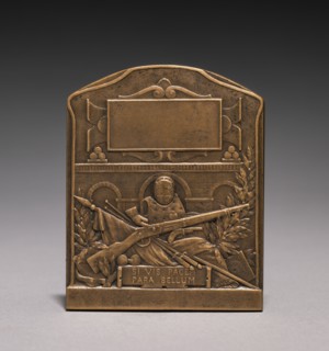 Medal (reverse), 1914-1918. Emile André Boisseau (French, 1842-1923). Bronze; overall: 7 x 5.8 cm