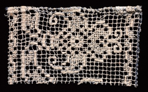 Fragment with a Floral (tendril) Motif, 16th-17th century. Italy, 16th-17th century. Needle lace,
