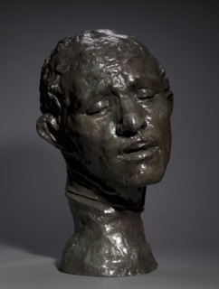 Heroic Head of Pierre de Wissant, One of the Burghers of Calais, 1886. Auguste Rodin (French,