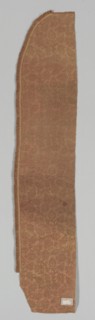 Textile Fragment, 1500s - 1600s. Italy, 16th-17th century. Silk; overall: 26.6 x 134 cm (10 1/2 x