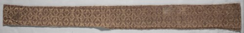 Velvet Band, 1500s-1600s. Italy, 16th-17th century. Velvet (cut and uncut); silk and metal thread;