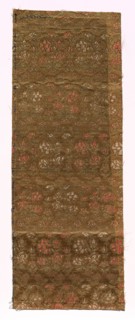 Textile Fragment, 1800s. Japan, 19th century. Silk; average: 41.9 x 15.3 cm (16 1/2 x 6 in.)
