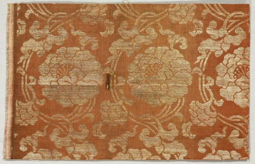 Fragment, 1800s. Japan, 19th century. Silk; overall: 54 x 19.7 cm (21 1/4 x 7 3/4 in.).