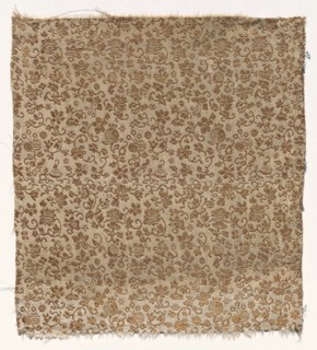 Textile Fragment, 1800s. Japan, 19th century. Silk; average: 24.8 x 27.3 cm (9 3/4 x 10 3/4 in.).