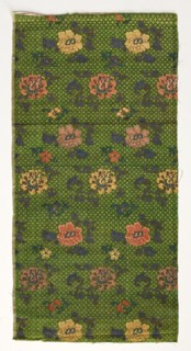 Fragment, 1800s. China, 19th century. Silk; overall: 57.8 x 28.6 cm (22 3/4 x 11 1/4 in.).