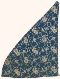 Fragment, 1800s. China, 19th century. Silk; overall: 23.5 x 42.6 cm (9 1/4 x 16 3/4 in.)