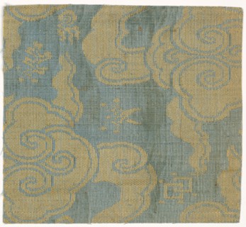 Fragment, 1680 - 1720. China, late 17th - early 18th century. Silk; overall: 14 x 12.1 cm (5 1/2 x