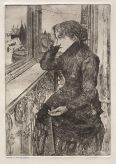 Etchings of Venice: Beautiful View, 1882. Otto H. Bacher (American, 1856-1909). Etching