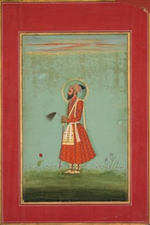 Aurangzeb, c. 1770. India, Mughal Dynasty (1526-1756). Color on paper; overall: 23.5 x 14.9 cm (9