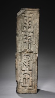 Transenna Post, 700s-800s. Lombardic, Italy, Rome, Migration period, 8th-9th Centuries. Marble;