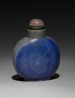Snuff Bottle, 1644-1912. China, Qing dynasty (1644-1911). Glass; overall: 7.7 cm (3 1/16 in.).