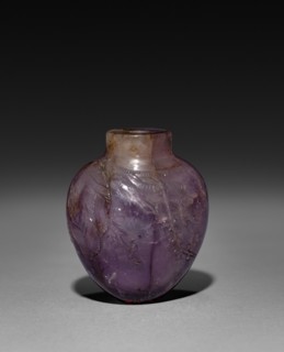 Snuff Bottle, 1644-1912. China, Qing dynasty (1644-1911). Glass; overall: 6.4 cm (2 1/2 in.).