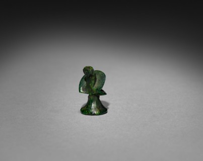 Snuff Bottle (stopper), 1644-1912. China, Qing dynasty (1644-1911). Glass; overall: 8.6 cm (3 3/8