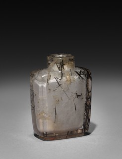 Snuff Bottle, 1644-1912. China, Qing dynasty (1644-1911). Glass; overall: 6.4 cm (2 1/2 in.).