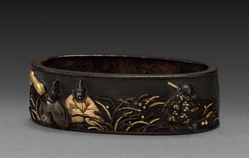 Fuchi, 1700-1850. Japan, Tokugawa period. Shakudo; average: 3.9 x 2.3 cm (1 9/16 x 7/8 in.).
