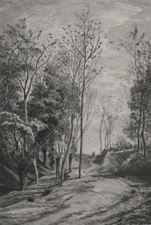 The Little Brids, 1850. Charles François Daubigny (French, 1817-1878), Auguste Delâtre. Etching;