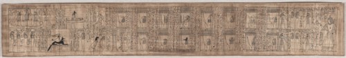 Book of the Dead of Hori, c. 1969-945 BC. Egypt, New Kingdom, Dynasty 21. Papyrus; overall: 23 cm