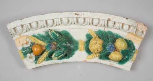 Fragment, c. 1900-1910. Benedetto Buglioni (Italian, 1461-1521). Glazed terracotta; overall: 198.1