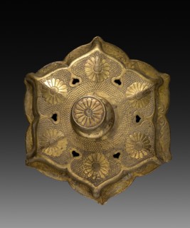 Gilt Nail Head, c 1800s. Japan, 19th century. Gilt bronze; overall: 12.3 cm (4 13/16 in.).