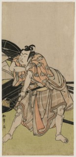 Ichikawa Yaozo II as Sakuramaru, 1776. Katsukawa Shunsho (Japanese, 1726-1792). Color woodblock
