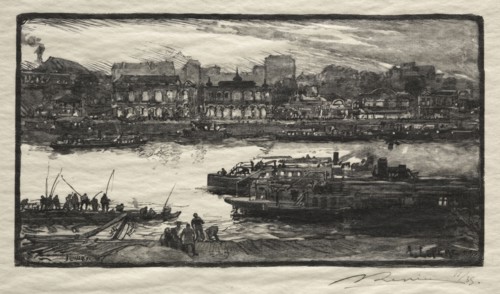 Cafès - Chantants. Auguste Louis Lepère (French, 1849-1918). Wood engraving