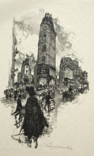 Coin de la Rue de la Lune, 1890. Auguste Louis Lepère (French, 1849-1918). Wood engraving