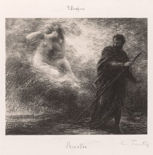 Rinaldo, 1881. Henri Fantin-Latour (French, 1836-1904). Lithograph