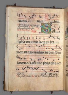 Gradual, c. 1520. Circle of Girolamo dai Libri (Italian, 1474-1555). Ink, tempera, and gold on