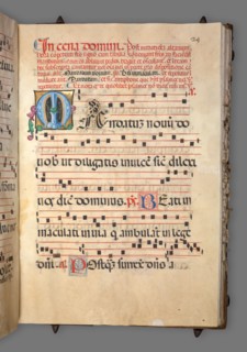 Gradual, c. 1520. Circle of Girolamo dai Libri (Italian, 1474-1555). Ink, tempera, and gold on
