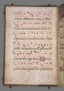 Gradual, c. 1520. Circle of Girolamo dai Libri (Italian, 1474-1555). Ink, tempera, and gold on