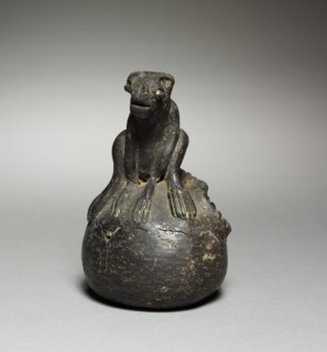 Figurine, before 1921. Colombia. Pottery; overall: 13 x 8.5 x 9 cm (5 1/8 x 3 3/8 x 3 9/16 in.);