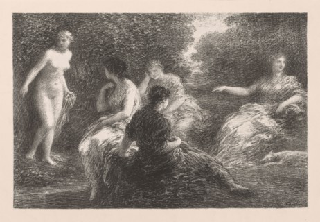 The Bathers, 1896. Henri Fantin-Latour (French, 1836-1904). Lithograph