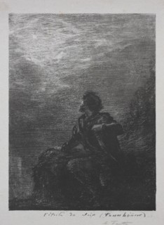 The Evening Star, 1877. Henri Fantin-Latour (French, 1836-1904). Lithograph