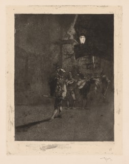 Serenade. Mariano Fortuny y Carbó (Spanish, 1838-1874). Etching