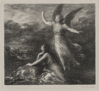 Le Paradis et la Peri, 1884. Henri Fantin-Latour (French, 1836-1904). Lithograph