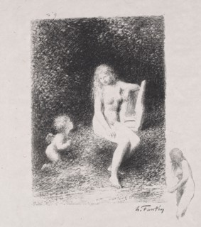 XXI. Henri Fantin-Latour (French, 1836-1904). Lithograph