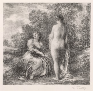 Bathers, 1881. Henri Fantin-Latour (French, 1836-1904). Lithograph