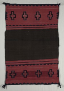Woman's Dress (One Panel), 1870-1889. America, Native North American, Southwest, Navajo,