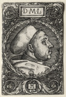 Martin Luther, ca. 1525. Albrecht Altdorfer (German, c. 1480-1538). Engraving