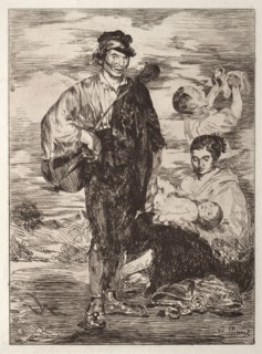 Les Gitanos. Edouard Manet (French, 1832-1883). Etching