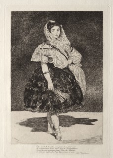 Lola de Valence. Edouard Manet (French, 1832-1883). Etching and aquatint