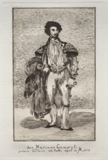 Le Bailarin ( Don Mariano Camprubi ). Edouard Manet (French, 1832-1883). Etching