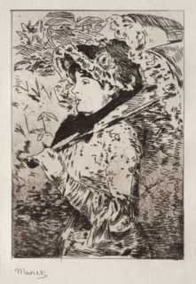 Jeanne: Spring. Edouard Manet (French, 1832-1883). Etching